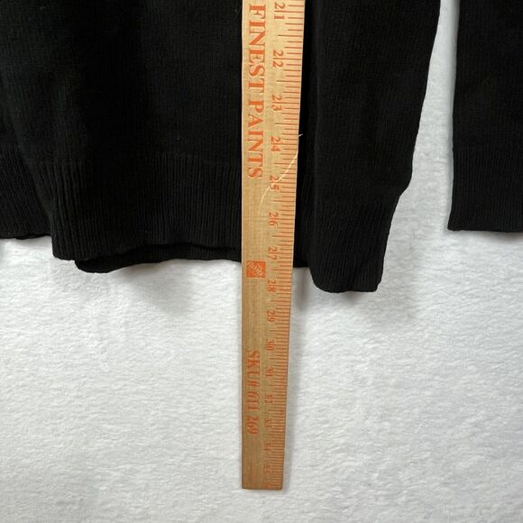 ATM Womens Wool Blend Fair Isle Sweater Size XS Black Red Gray Long Sleeve EUC - Picture 7 of 8